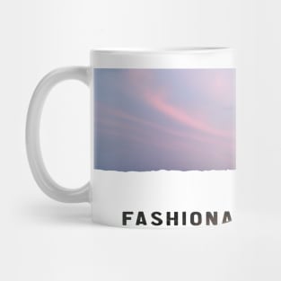 Fashionably Absent (Sky) Mug